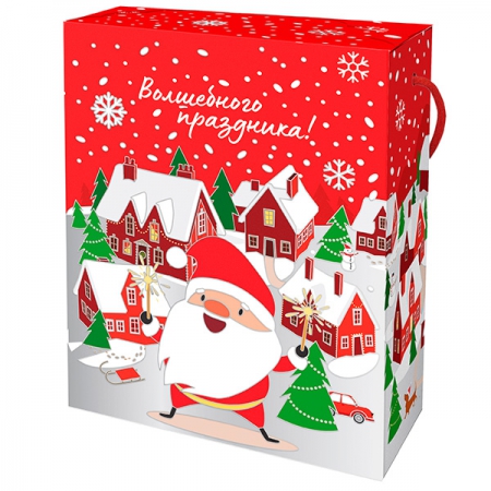 Санта в городе